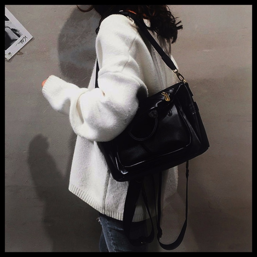 NEW EDISON Multi Function Backpack Shoulder Bag - Picture 2 of 8